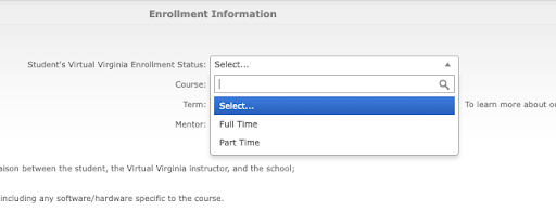 Confirm the student's enrollment status